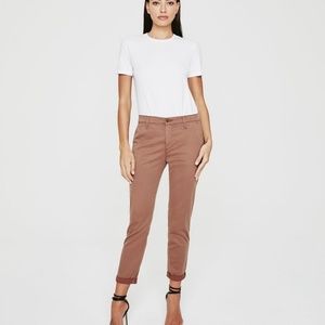 AG The Caden Tailored Trouser Brown Sugar Pine NWT